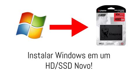 hd com windows instalado|Como Remover Windows 10 de um HD que, hoje, passou a ser Secundá.